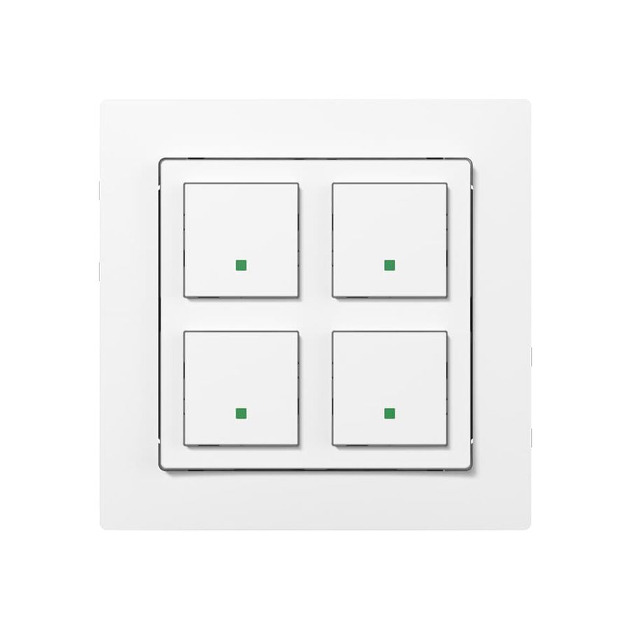 Sensor/Schaltaktor 2/2×SIDUS E free@home wireless, weiss