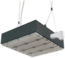 LED-Hallenstrahler Sylvania KubiXx AISLE PIR 110W 19700lm 840 IP65 DIM 412×370