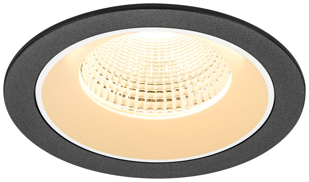 Downlight LED SLV NUMINOS L 17W 2500lm 3000K WB DALI Ø130×85mm no/bc