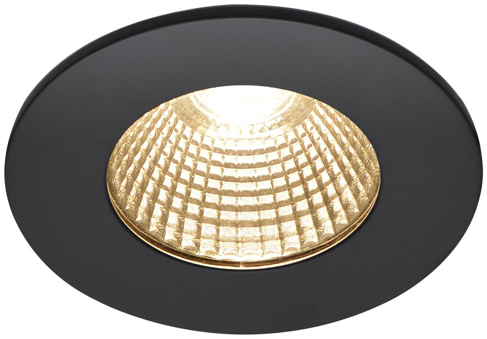 EB-LED-Deckenleuchte SLV PATTA-I ROUND 7.3W 440lm 1800…3000K EB-Ø60mm schwarz