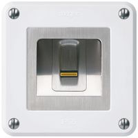 NUP-Fingerscanner Hager ekey-arte robusto C weiss