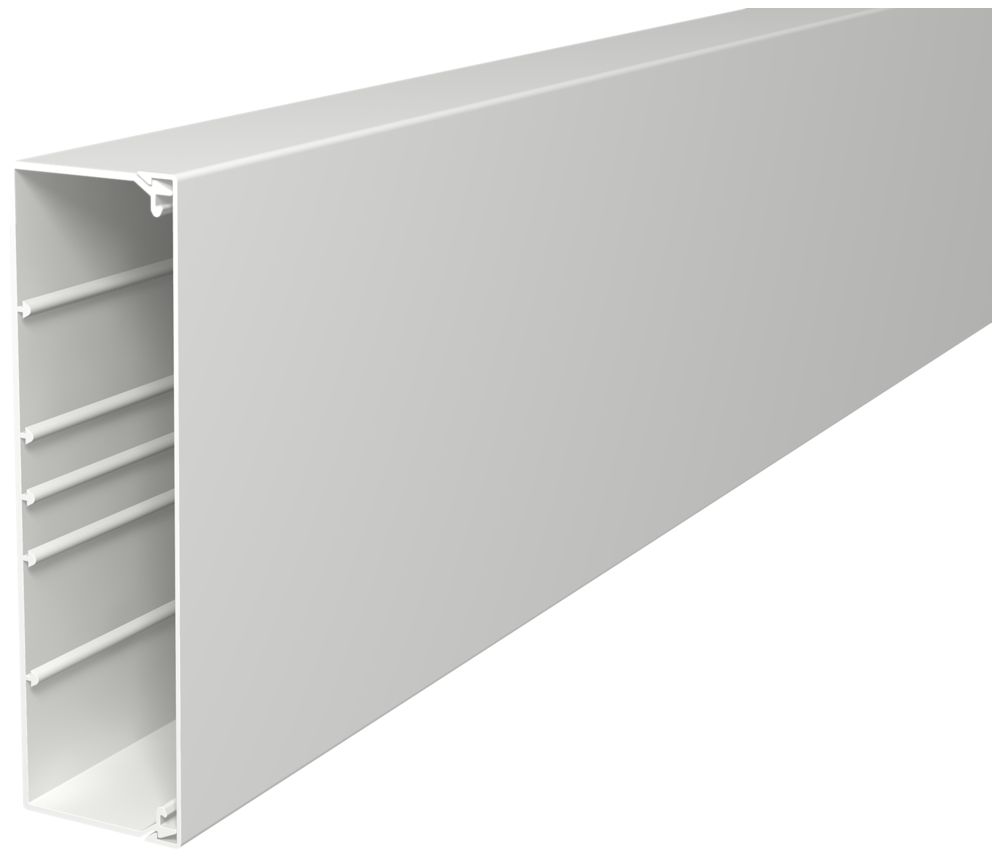 Canal d'installation Bettermann WDK 210×60×2000mm PVC gris clair