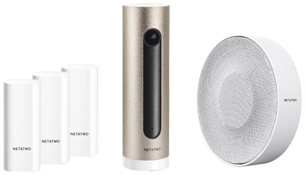 Sistema di allarme video Legrand Netatmo