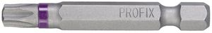 Bit Torx-Schraube PROFIX T30×50mm 1/4" Markierung violett
