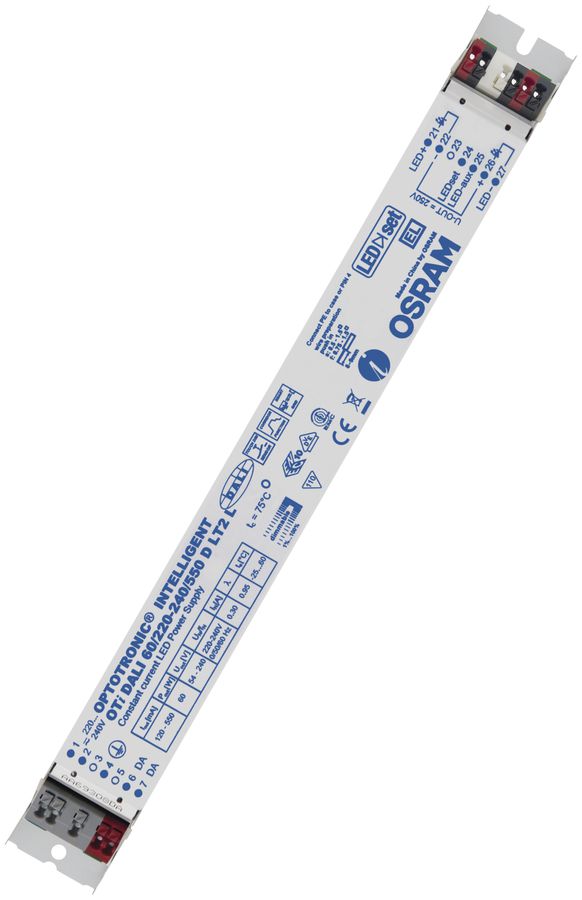 Convertisseur LED Osram OTi LT2 L 550mA, 60W, IP20, DALI