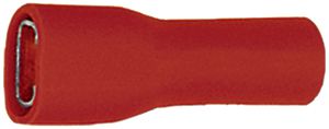 Steckhülse isoliert Ferratec 6.3×0.8mm 0.5…1mm² rot