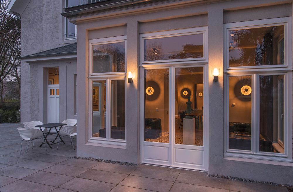 Applique LED SLV OVALISK WL PIR 9.6W 600lm 3000/4000K IP65