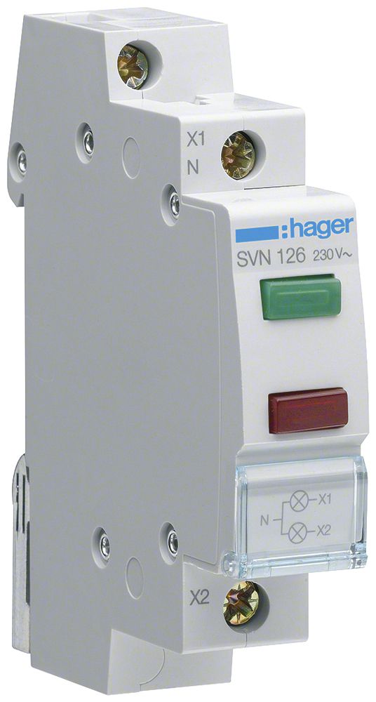 EB-Signallampe Hager 1TE 230VAC