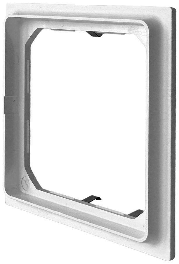 Cadre d'adaptation Somfy Smoove pour EDIZIO.liv 60×60mm blanc