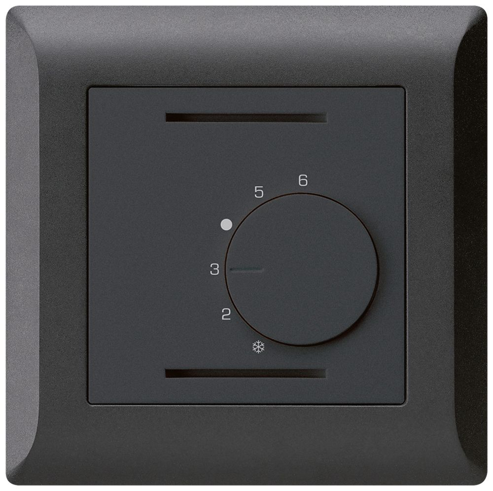 UP-Raumthermostat kallysto.line schwarz 24V