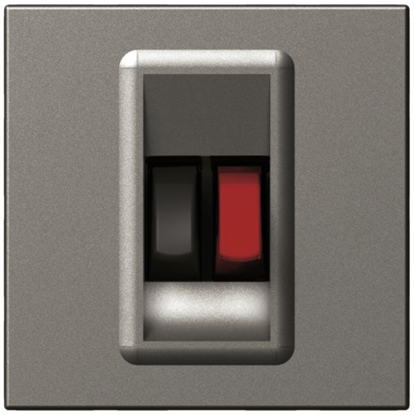EB-Lautsprecherdose MOS magnesium 1-fach 2 Module