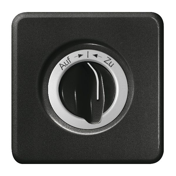 UP-Frontset Auf-I-Zu schwarz, für Schwenktaster FH