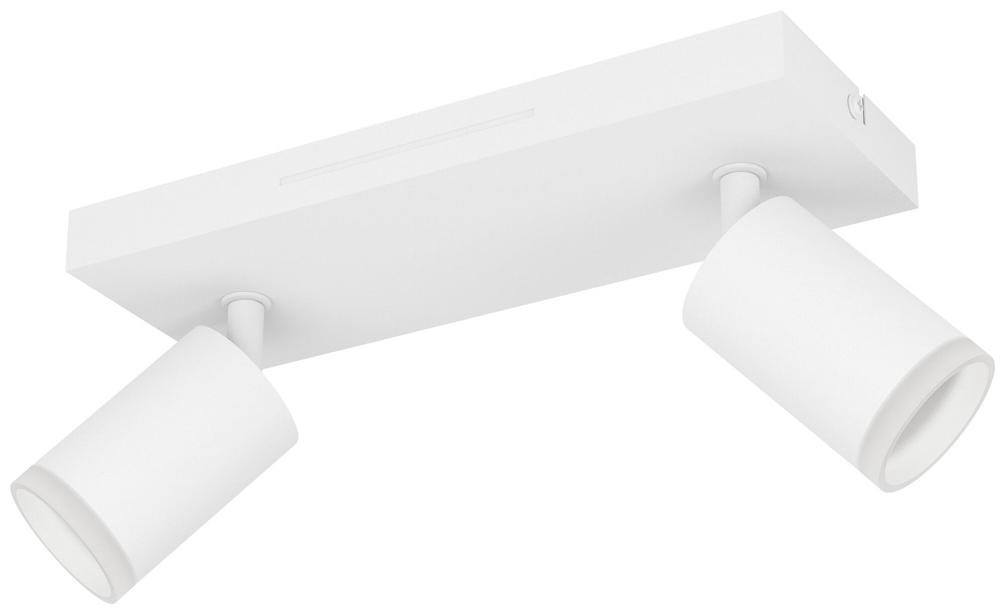 Spot LED Eglo MELITELLO-Z 10W 0…1100lm 2700…6500K WB REG Ø80×250×105mm bianco