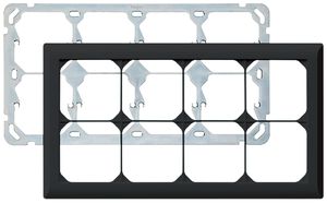 UP-Kopfzeile kallysto.line 2×4 schwarz horizontal