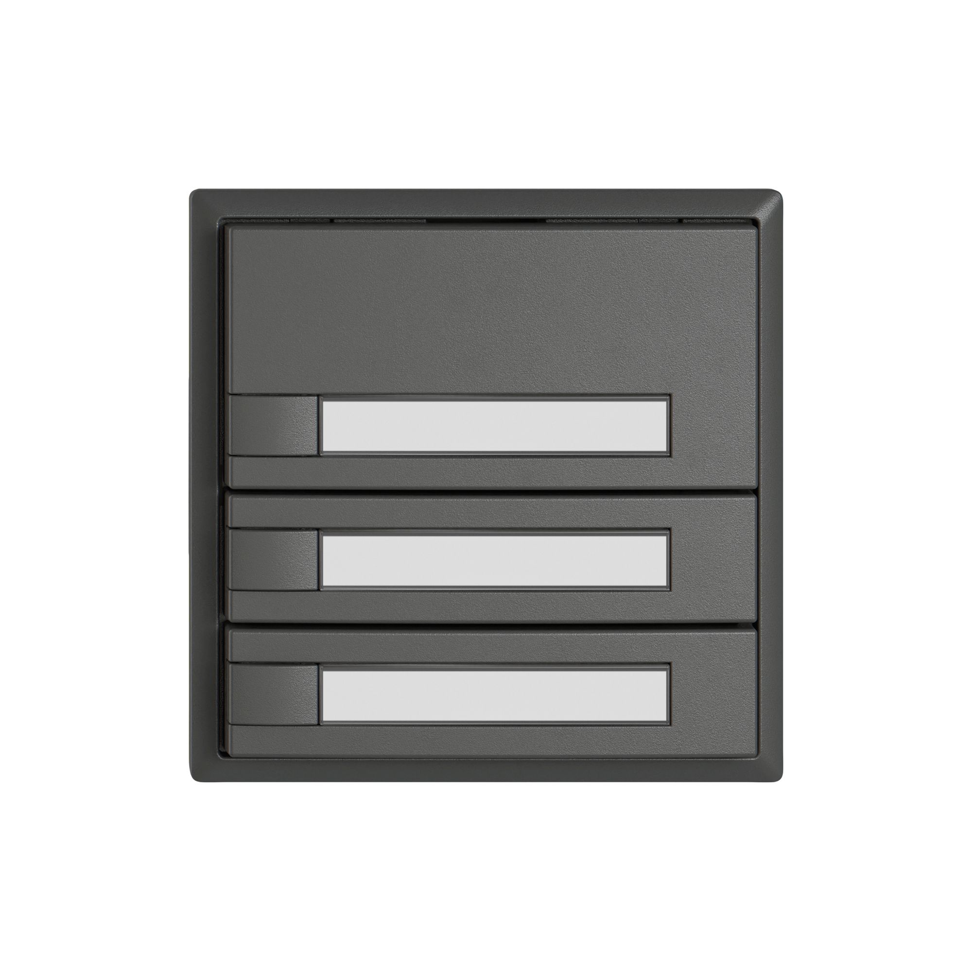 Universaltaster EDIZIO.liv UNI SNAPFIX® 12…48V o.LED 3× 1-Tbed.Pap.dgu