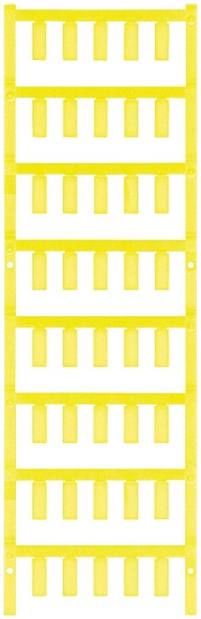 Marqueur d'appareil Weidmüller MultiCard ESG auto-adhésive 15×6mm PA66 jaune