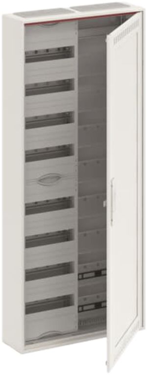 Distributore AP ABB CA 28VMW, 2-parte 8 file 96UM + media, porta-WiFi ventilata