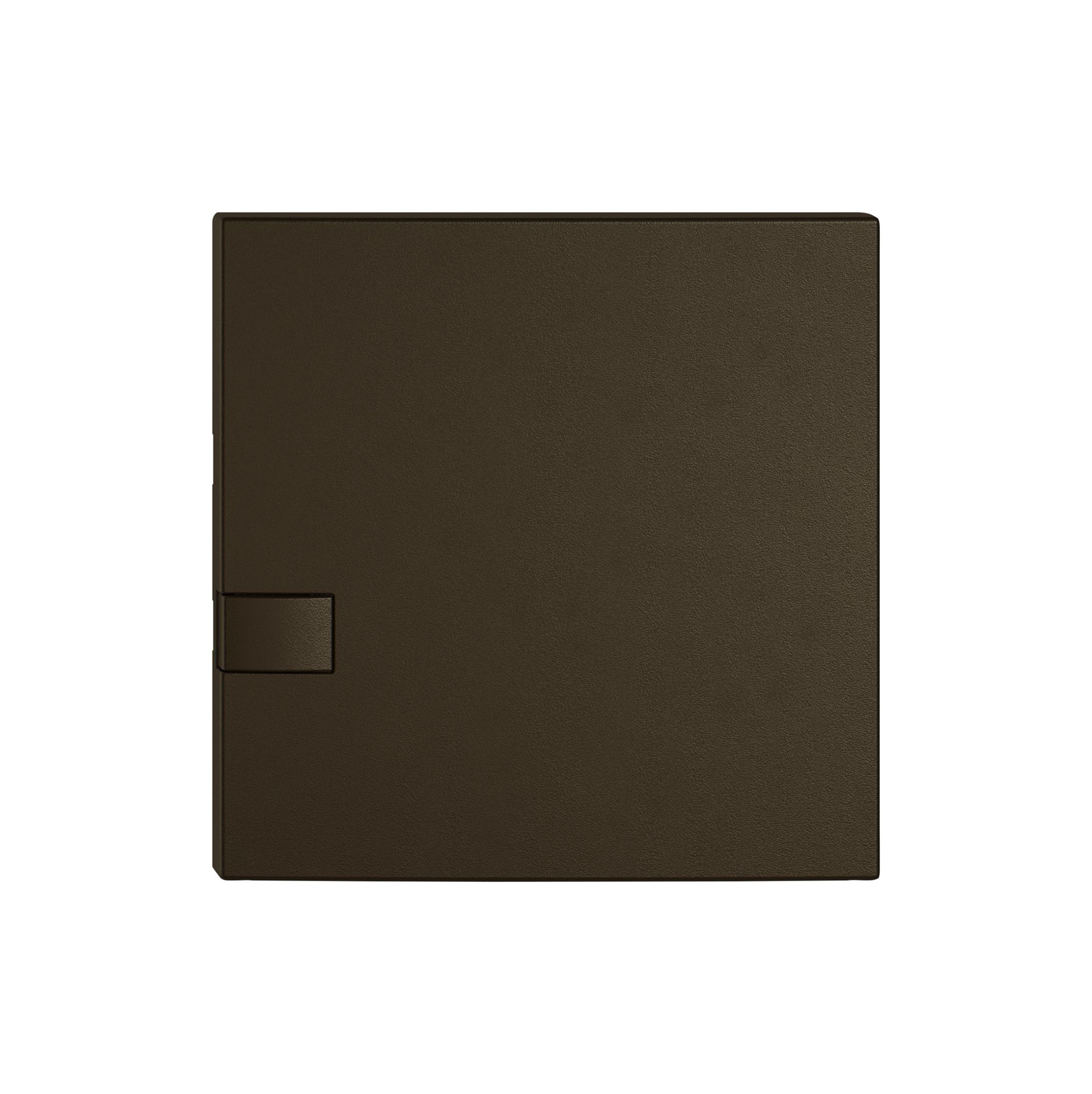 Poussoir 1/1 EDIZIO.liv SNAPFIX® p.KNX&UNI s.LED comm.à 1 touche br