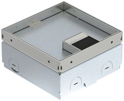 Bodendose Bettermann UDHOME-ONE für 2 EB-Geräte mit Bürstenauslass