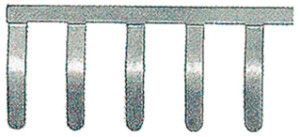 Querverbinder Weidmüller QB 75/6.2/15 geschraubt 75L Raster 6mm 27A grau