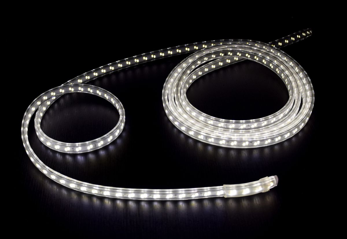 LED-Lichtband QUICKLED 240N IP65 240V 15W-1500lm/m 4000K 50m Abroller zweiseitig