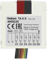 EB-Binäreingang Theben KNX 6-fach