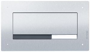Briefeinwurfklappe Siedle Classic 1 Modul silber 312×171mm