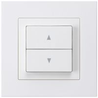 Interrupteur pour stores ENC kallysto.pro 2 touches blanc bornes enfichables