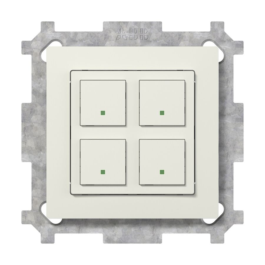 UP-Sensor/Dimmaktor 2/1×SIDUS free@home wireless, weiss