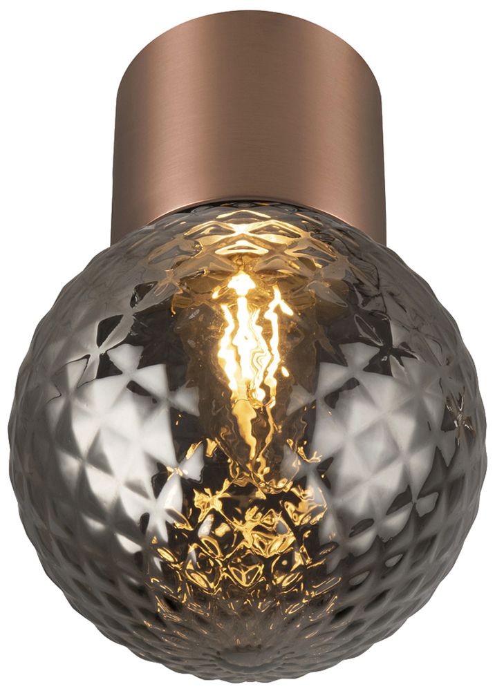 Deckenleuchte SLV VARYT E14 1×6W IP44 DIM Ø76×80mm Kupfer