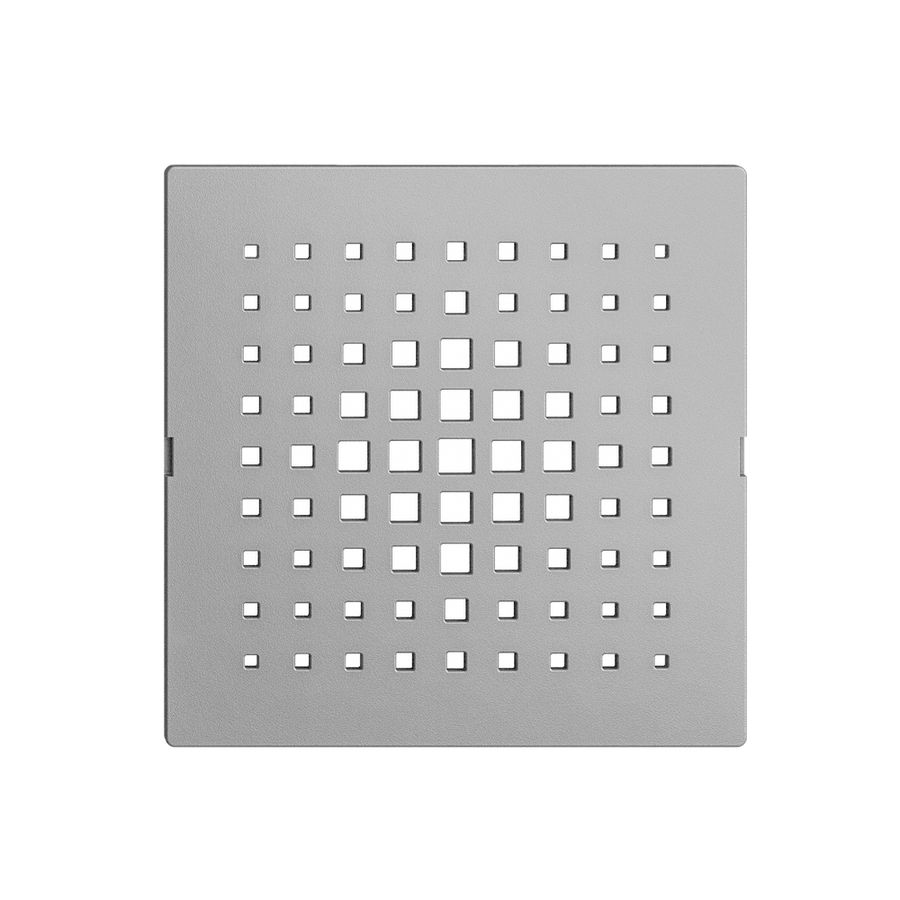 Kit frontale EDIZIOdue silver 60×60mm per gong 3070