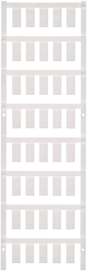 Marqueur d'appareil Weidmüller MultiCard ESG enfichable 17×8mm PA66 blanc