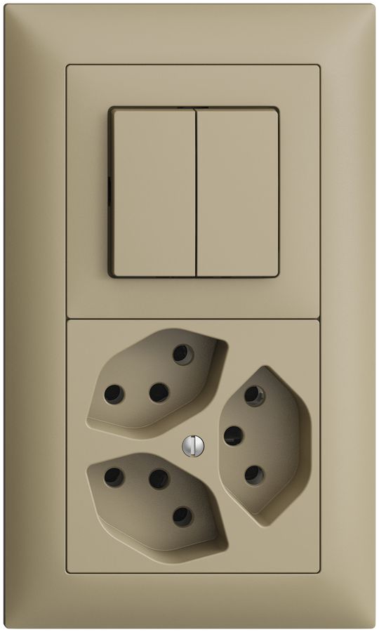 Combinaison ENC EDIZIOdue 1/1P+3×T13 sand