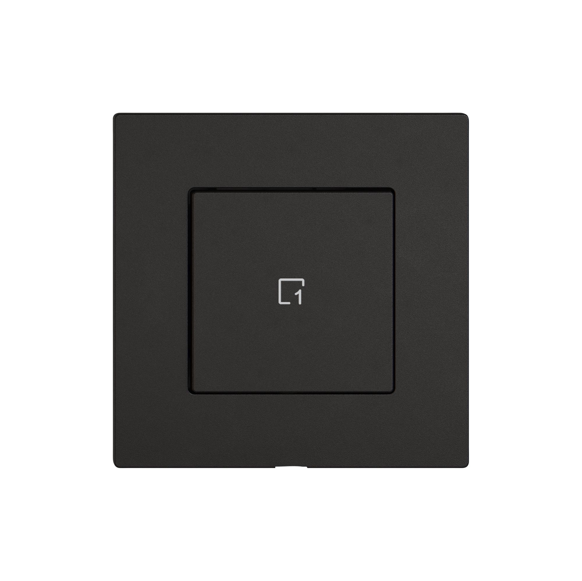 Commande pour poussoir scènes EDIZIO.liv Wiser SNAPFIX® 1 scène WLAN 1T no