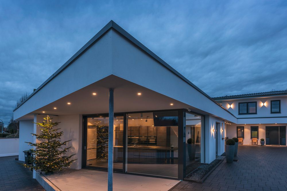 EB-LED-Downlight SLV PATTA-I, 12W 800lm 3000K rund IP65 mattweiss