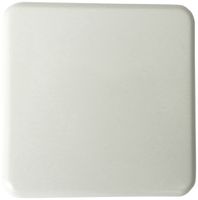 Abdeckplatte II ohne Bohrung weiss