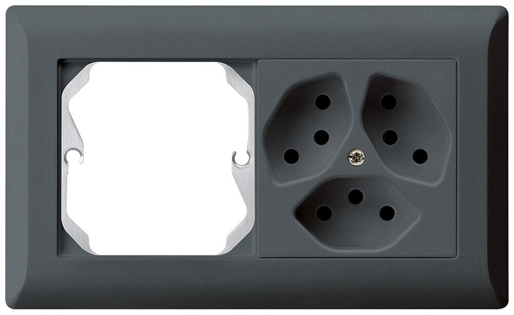 Combinaison ENC kallysto.line grd.I-I horizontale vide+3×type 13 anthracite
