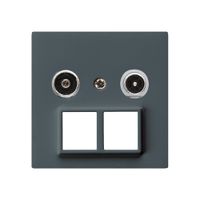 Multimediadose kallysto R/TV Bauart A 14dB 2GHz anthrazit