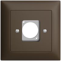 UP-Montageset für XLR-Dose EDIZIOdue coffee