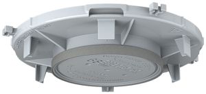 Frontteil HaloX 100 für Sichtbeton Deckenausschnitt Ø68mm