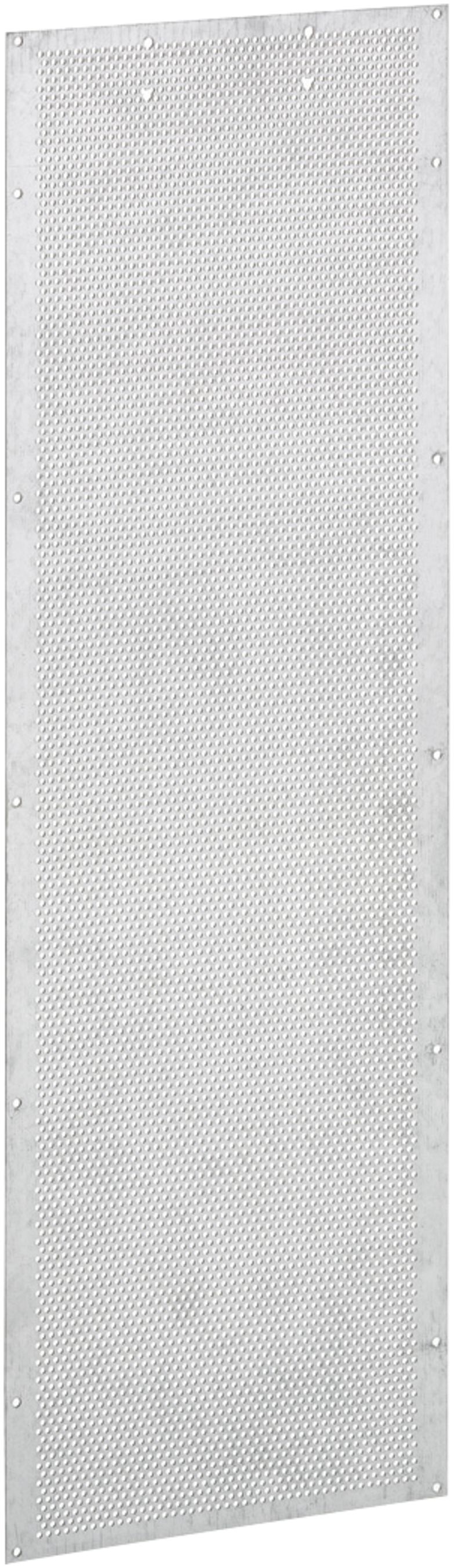 Plaque de montage Hager univers N 410×498mm poinçonnage acier inoxydable