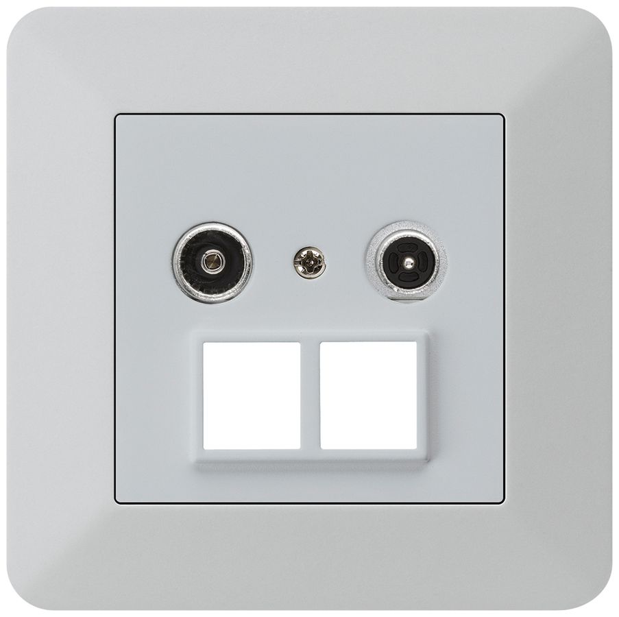 UP-Multimediadose kallysto.trend R/TV 10.5dB 2GHz hellgrau