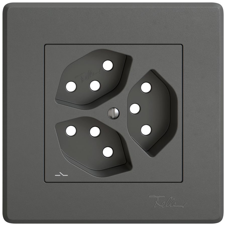 Kit de montage ENC EDIZIO.liv SNAPFIX® pour 3×T13 séparée grf