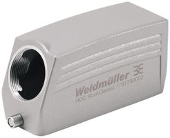 Boîtier pour fiche Weidmüller HDC 24B étrier long.partie inf.grd.8 1×M32 latéral
