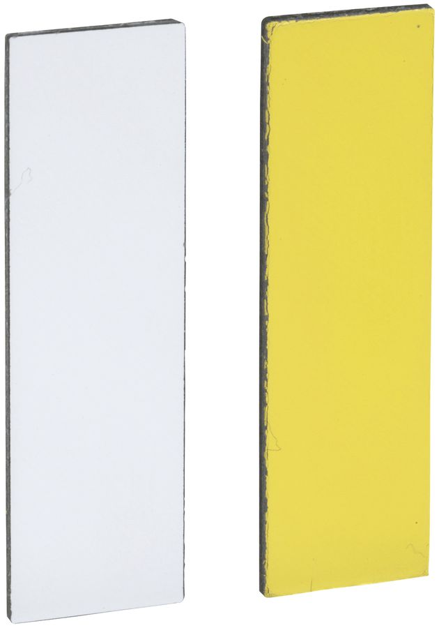 Placchetta Schneider Electric 8×27mm bianco o.gi