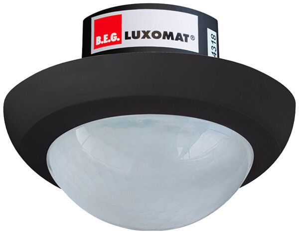 Rilevatore di movimento INC SWISSLUX PD4 S 360 nero