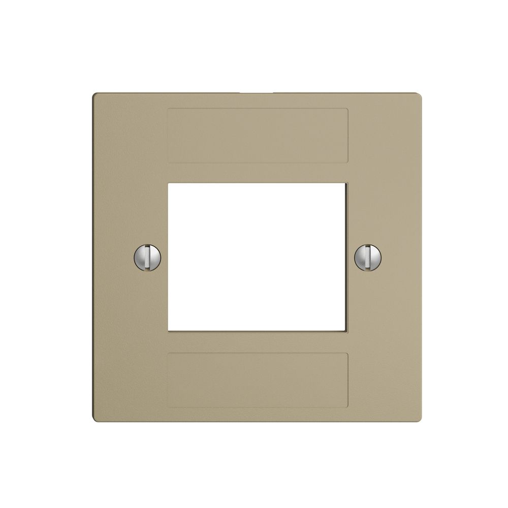 Frontplatte 4×RJ45 ITplus EDIZIOdue sand