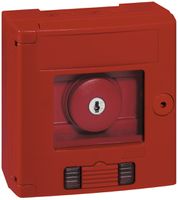 AP-Alarmtaster Legrand 12mA 230V S+Ö rot