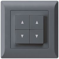 UP-Storentaster kallysto.line anthrazit mit 4 Funktionstasten