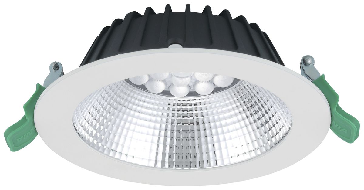 Downlight LED Sylvania Insaver Slim IP44 9.5W 1150lm 830 70° Ø165mm